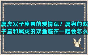 属虎双子座男的爱情观？属狗的双子座和属虎的双鱼座在一起会怎么样